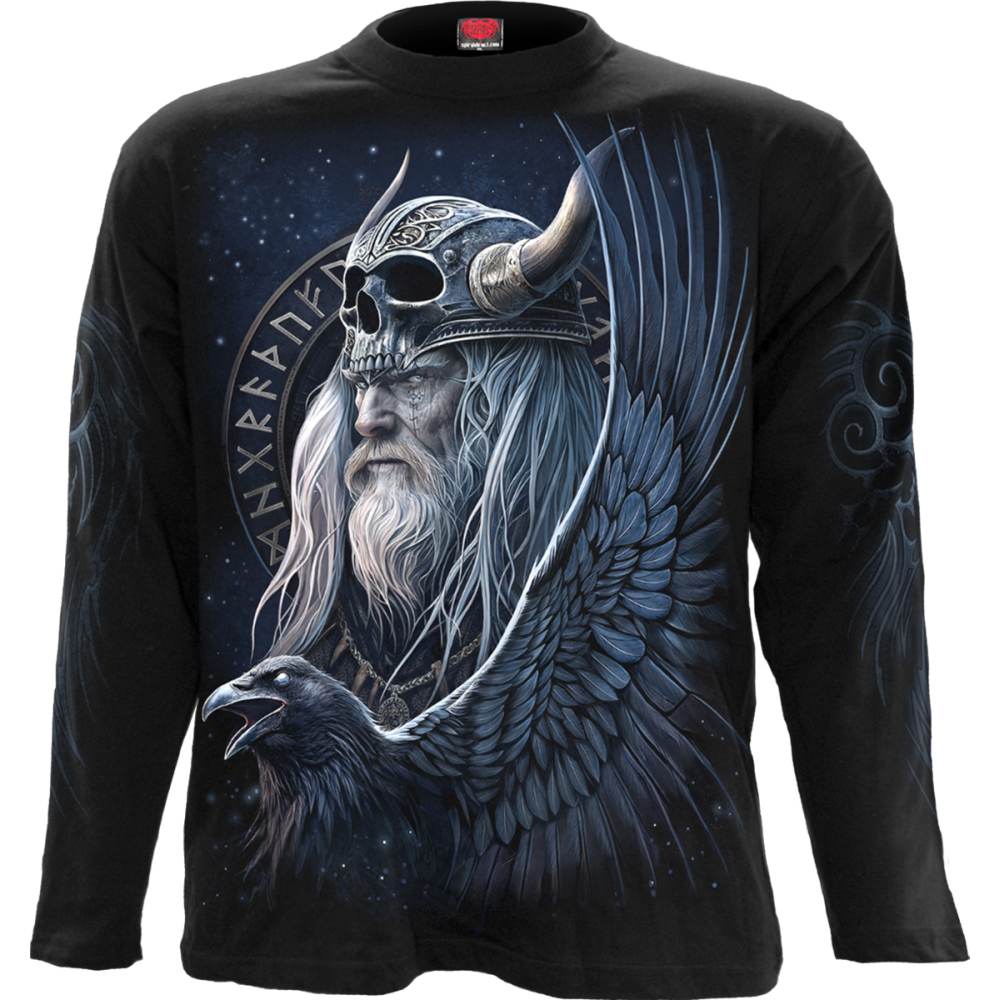 Spiral - Odin'S Warrior Longsleeve shirt - Zwart